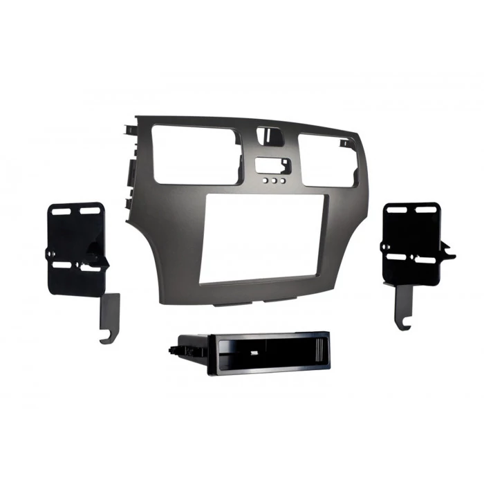 Metra® - TURBOKits Single/Double DIN Gray Stereo Installation Dash Kit