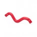 Mishimoto® - Fiat 500 Non-Turbo Silicone Radiator Hose Red