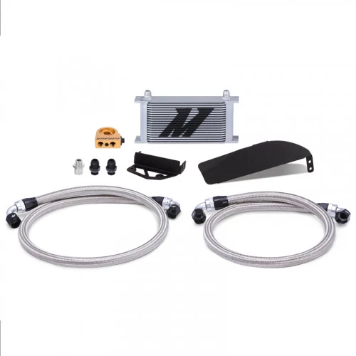 Mishimoto® - Direct Fit Oil Cooler Kit Silver