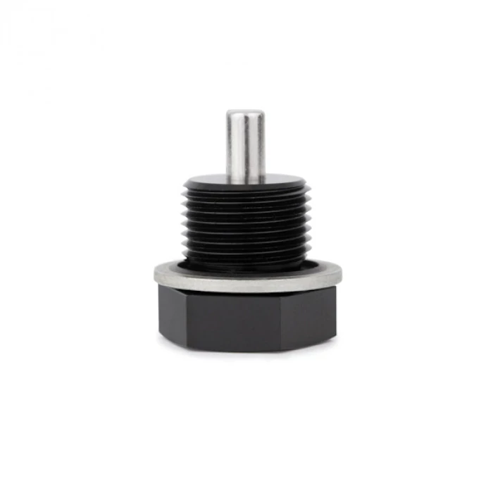 Mishimoto® - M20 x 1.5, Black Magnetic Oil Drain Plug