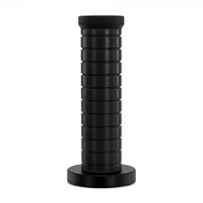 Mishimoto® - Black Grip, Black Top and Bottom Grip Shift Knob