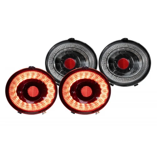 Morimoto® - Black/Red LED Tail Lights