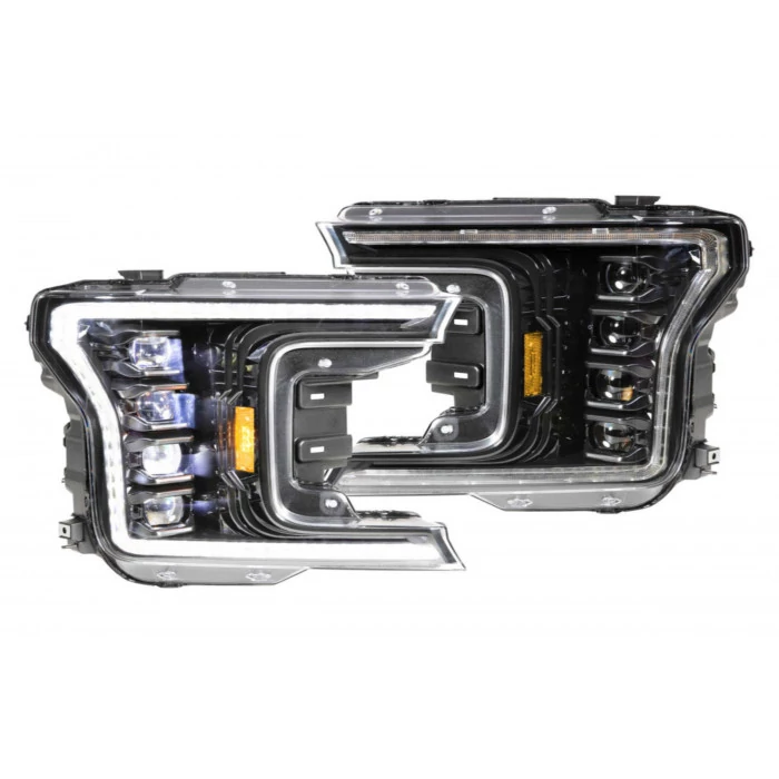 Morimoto® - G2 Black Sequential DRL Bar Projector LED Headlights