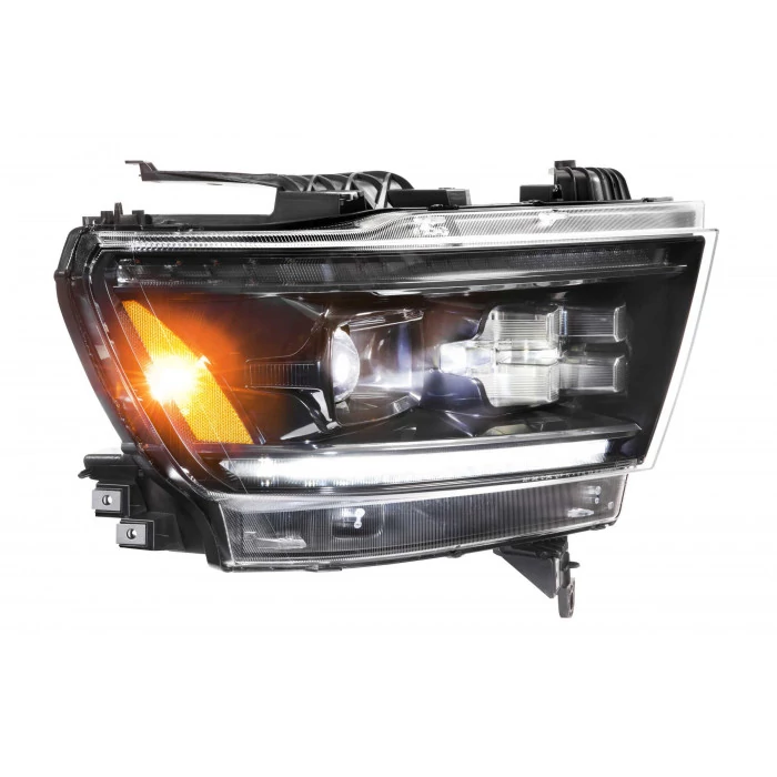Morimoto® - Gloss Black DRL Bar Projector LED Headlights with Sequential Turn Signal