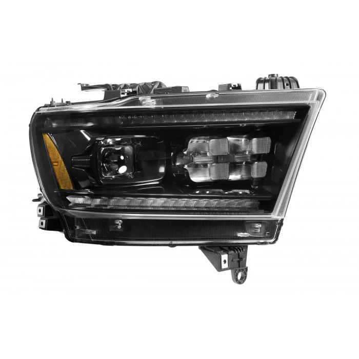 Morimoto® - Gloss Black DRL Bar Projector LED Headlights with Sequential Turn Signal