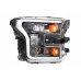 Morimoto® - Gloss Black Sequential DRL Bar Projector LED Headlights