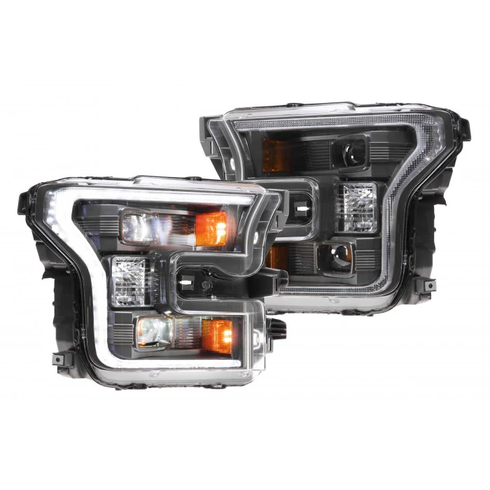 Morimoto® - Gloss Black Sequential DRL Bar Projector LED Headlights