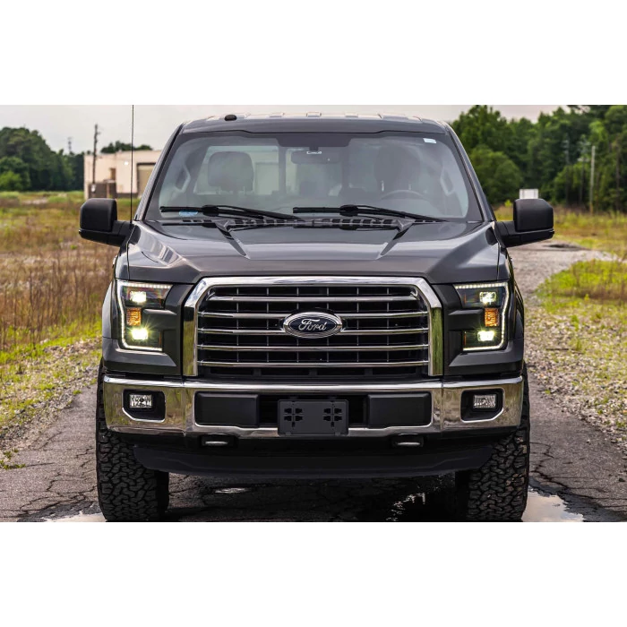 Morimoto® - Gloss Black Sequential DRL Bar Projector LED Headlights