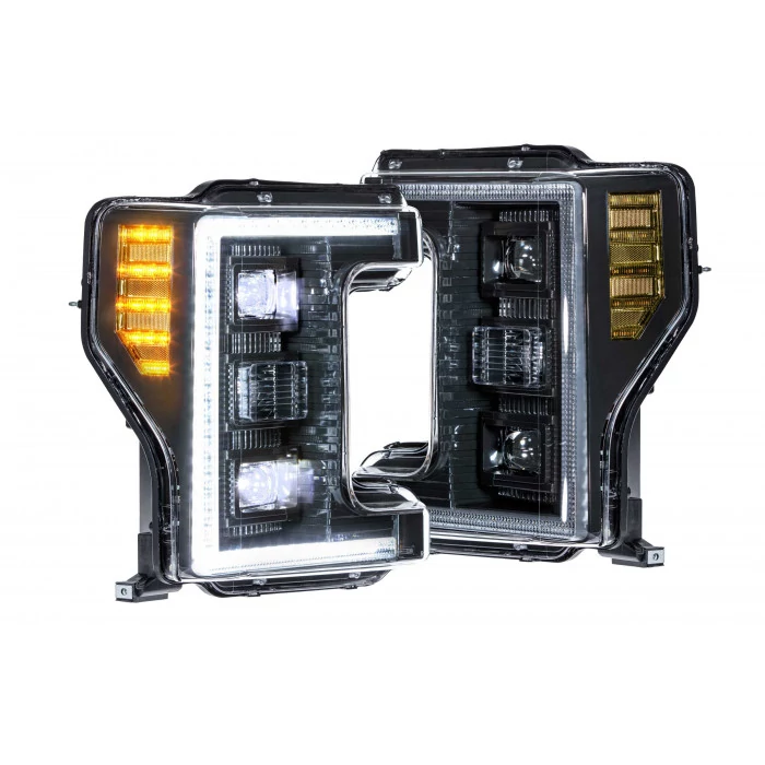 Morimoto® - Hybrid Black DRL Bar Projector LED Headlights