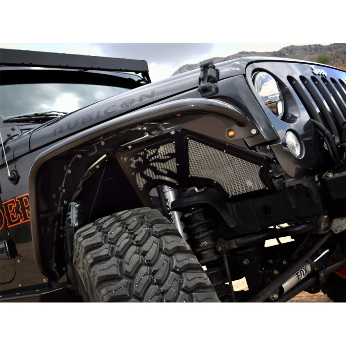 POISON SPYDER® - DeFender Black Front Vented Inner Fender Kit