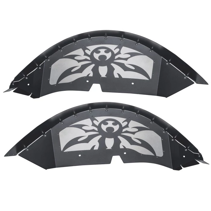 POISON SPYDER® - JL DeFender Gloss Black Rear Inner Fender Kit