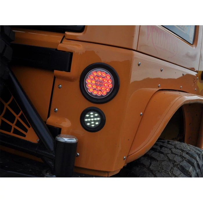 POISON SPYDER® - JK LED Tail & Reverse Lights with Wiring Harnesses Kit