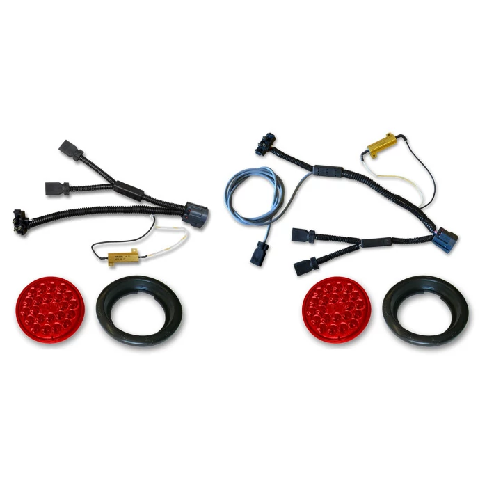 POISON SPYDER® - JK LED Taillights with Wiring Harnesses Kit