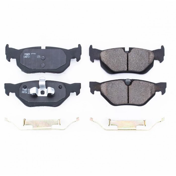 Power Stop® - Rear Z17 Evolution Ceramic Brake Pads with Hardware