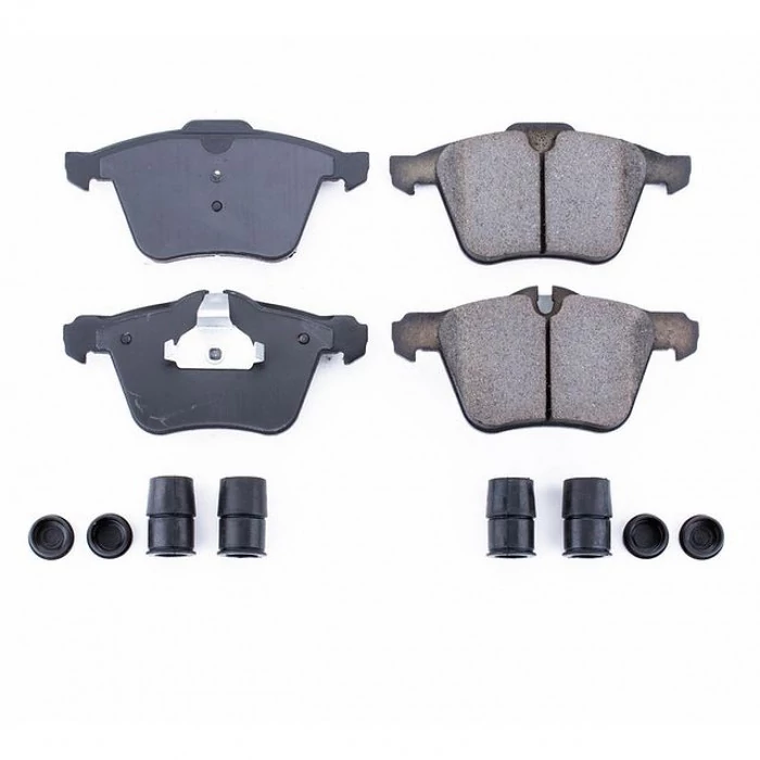 Power Stop® - Front Z17 Evolution Ceramic Brake Pads with Hardware