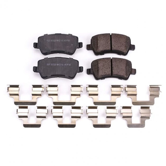 Power Stop® - Rear Z17 Evolution Ceramic Brake Pads with Hardware