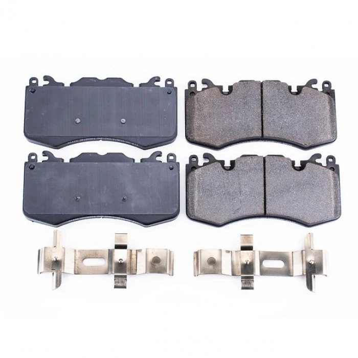 Power Stop® - Front Z17 Evolution Ceramic Brake Pads with Hardware