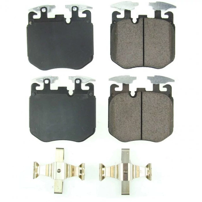Power Stop® - Front Z17 Evolution Ceramic Brake Pads with Hardware