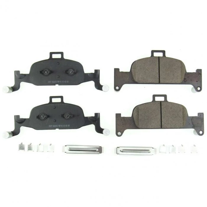 Power Stop® - Front Z17 Evolution Ceramic Brake Pads with Hardware