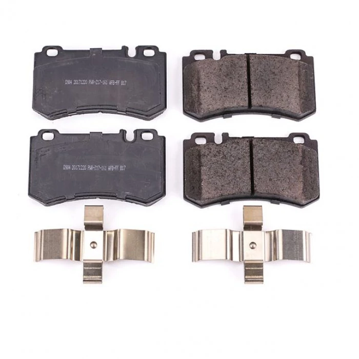 Power Stop® - Rear Z17 Evolution Ceramic Brake Pads with Hardware