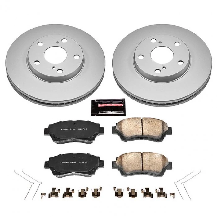 Power Stop® - Front Z17 Evolution Coated Rotor Brake Kit