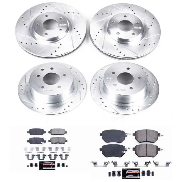 Power Stop® - Front and Rear Z23 Evolution Sport Brake Kit