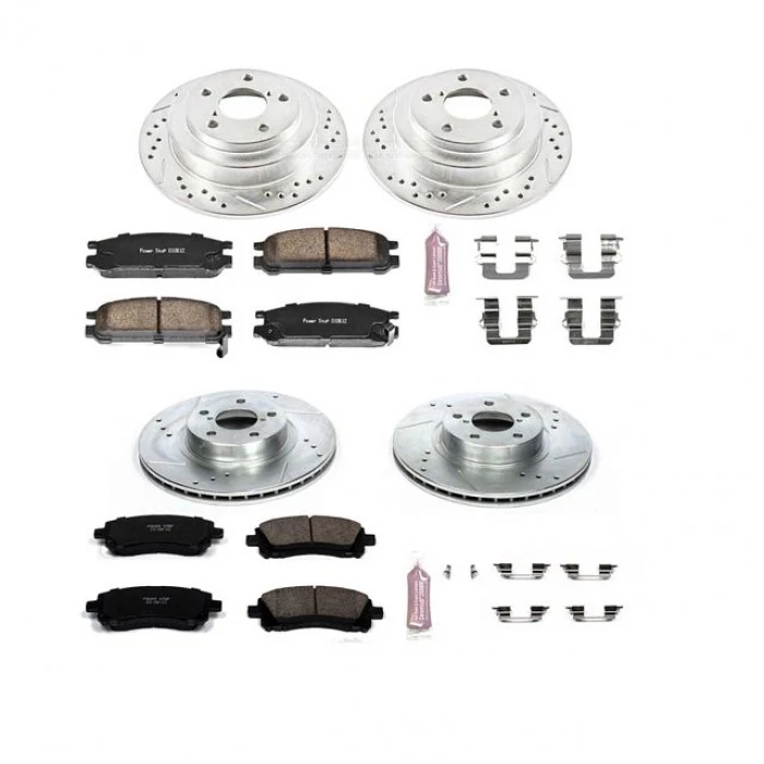 Power Stop® - Front and Rear Z23 Evolution Sport Brake Kit