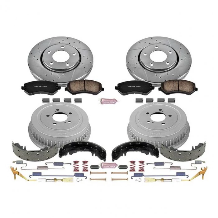 Power Stop® - Front and Rear Z23 Evolution Sport Brake Kit