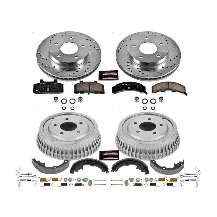 Power Stop® - Front and Rear Z23 Evolution Sport Brake Kit