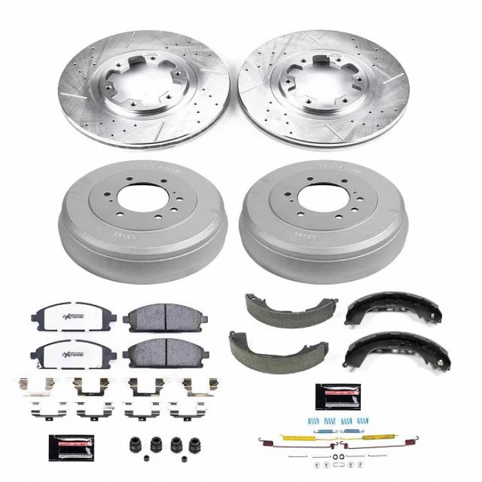 Power Stop® - Front and Rear Z36 Truck & Tow Brake Kit