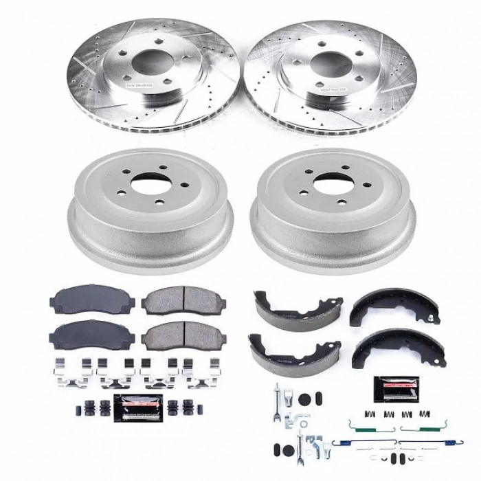 Power Stop® - Front and Rear Z23 Evolution Sport Brake Kit