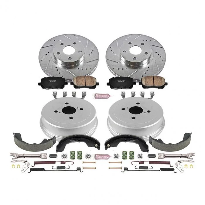 Power Stop® - Front and Rear Z23 Evolution Sport Brake Kit