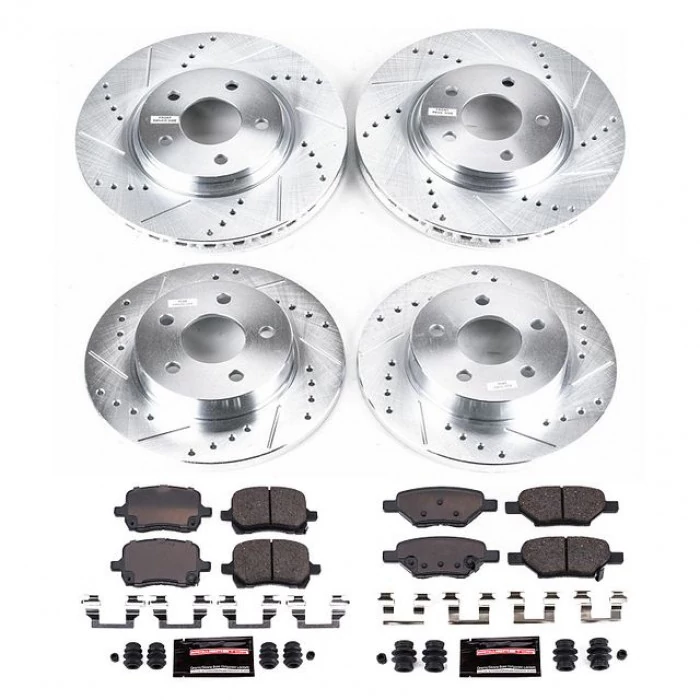 Power Stop® - Front and Rear Z23 Evolution Sport Brake Kit