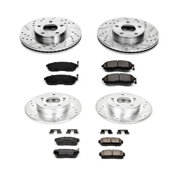 Power Stop® - Front and Rear Z23 Evolution Sport Brake Kit