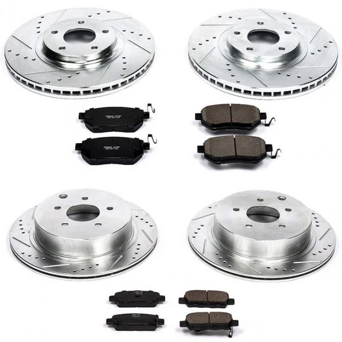 Power Stop® - Front and Rear Z23 Evolution Sport Brake Kit