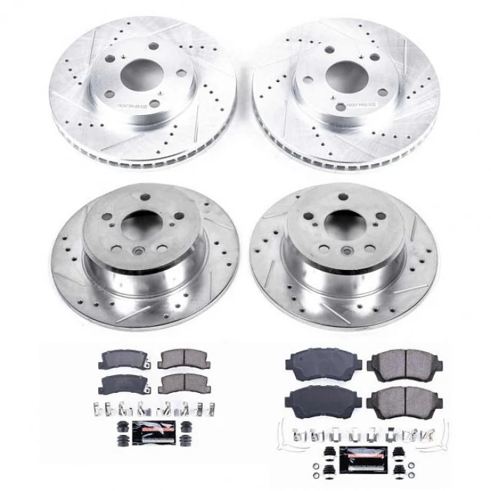 Power Stop® - Front and Rear Z23 Evolution Sport Brake Kit