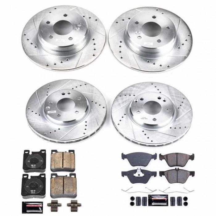 Power Stop® - Front and Rear Z23 Evolution Sport Brake Kit