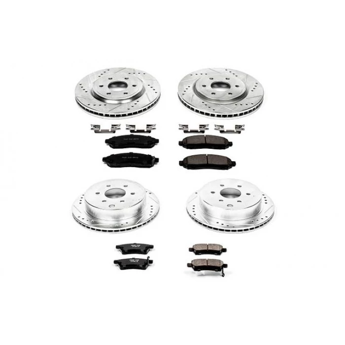 Power Stop® - Front and Rear Z23 Evolution Sport Brake Kit