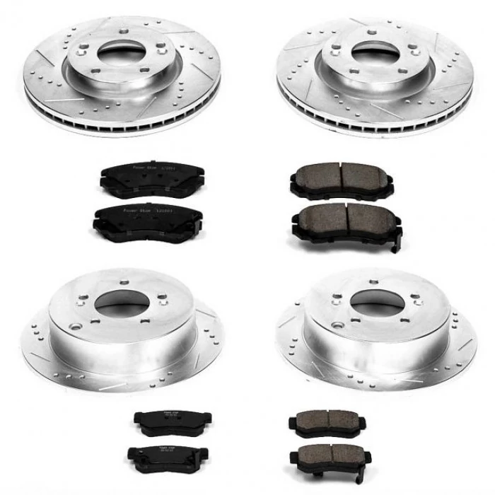 Power Stop® - Front and Rear Z23 Evolution Sport Brake Kit