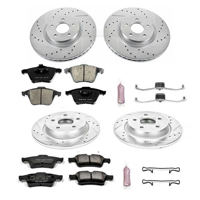 Power Stop® - Front and Rear Z23 Evolution Sport Brake Kit