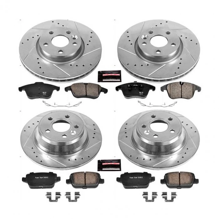 Power Stop® - Front and Rear Z23 Evolution Sport Brake Kit