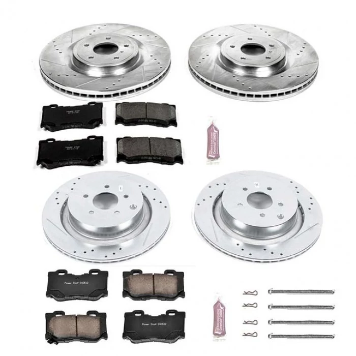 Power Stop® - Front and Rear Z23 Evolution Sport Brake Kit