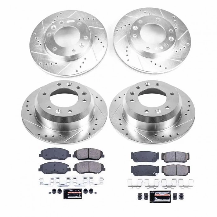 Power Stop® - Front and Rear Z23 Evolution Sport Brake Kit