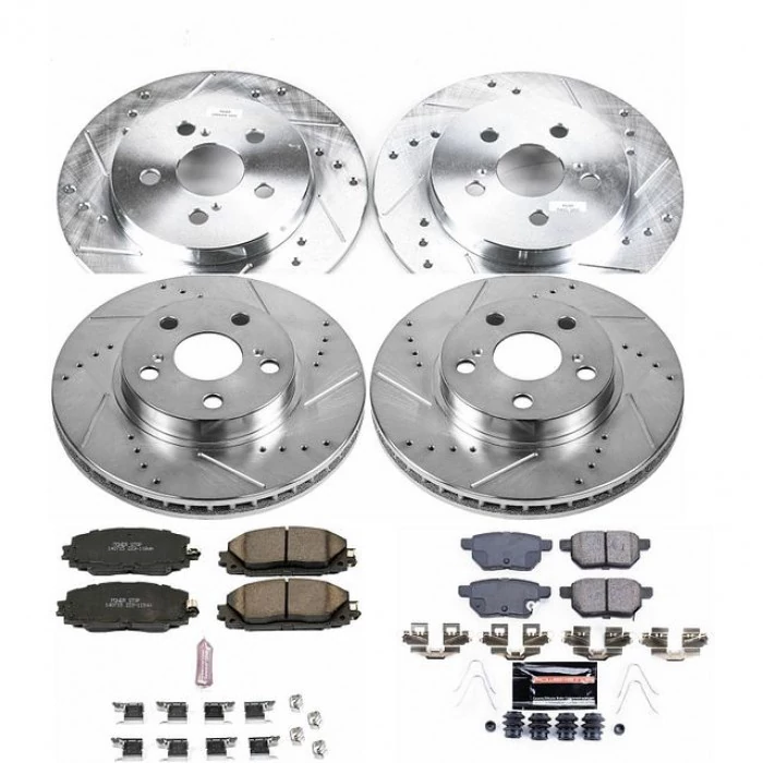 Power Stop® - Front and Rear Z23 Evolution Sport Brake Kit