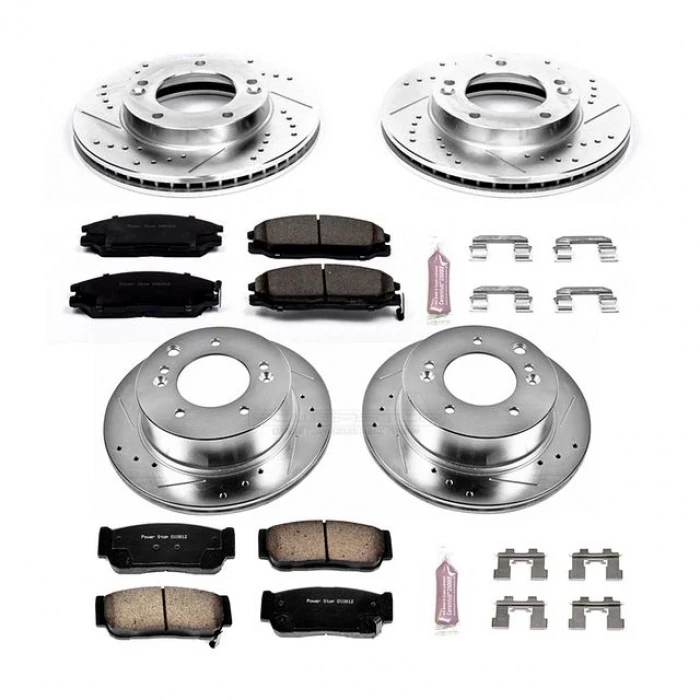 Power Stop® - Front and Rear Z23 Evolution Sport Brake Kit