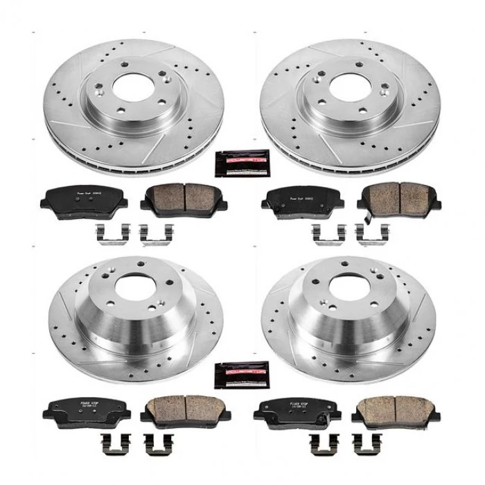 Power Stop® - Front and Rear Z23 Evolution Sport Brake Kit