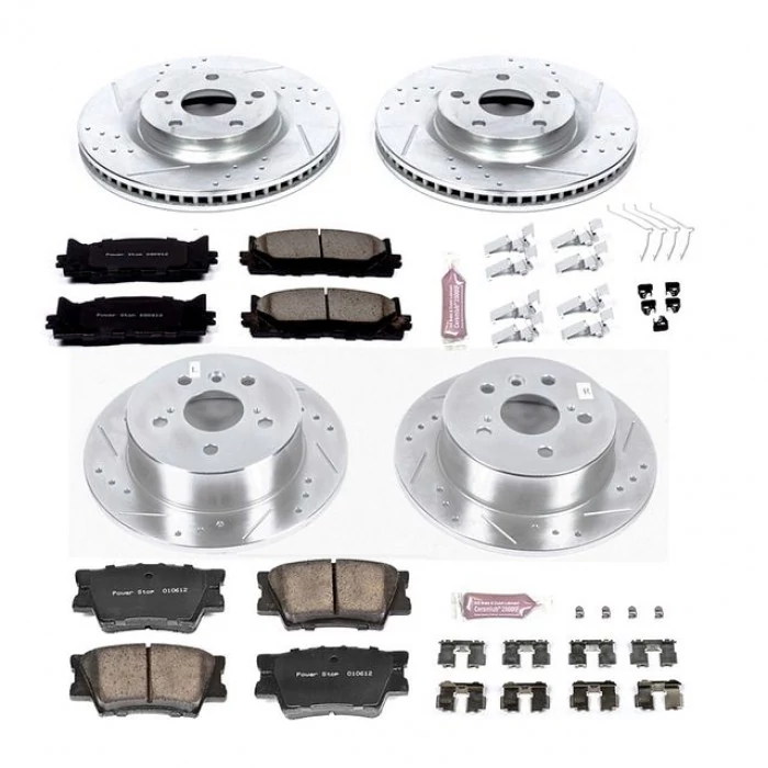 Power Stop® - Front and Rear Z23 Evolution Sport Brake Kit