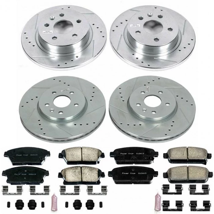 Power Stop® - Front and Rear Z23 Evolution Sport Brake Kit