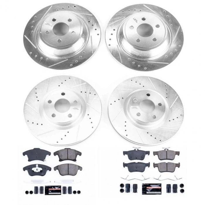 Power Stop® - Front and Rear Z23 Evolution Sport Brake Kit