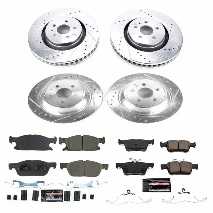 Power Stop® - Front and Rear Z23 Evolution Sport Brake Kit